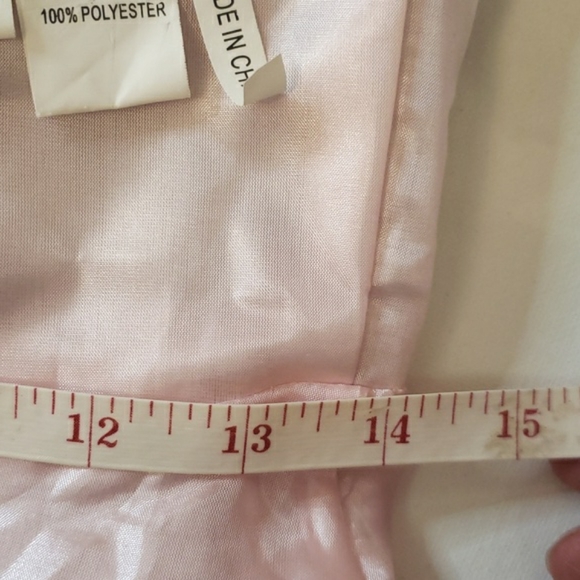 NWT Strapless Corset back pale pink Prom Dress S - Picture 14 of 15